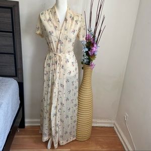 Christian Dior Floral Full Length